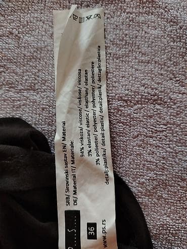 farmerke i sako: P.S. Fashion majica s rol-kragnom, model 36 (S). - Boja: tamno braon — 3