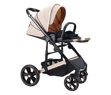 poklanjam kolica za bebe: BBO MegaMove Set – 2u1 kolica sa I-Size autosedištem, Latte (SKU — 10