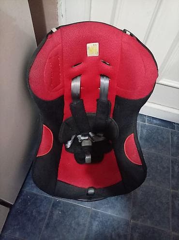 bebe devojcica sako: Dečije auto sedište – crveno/crno - Tip: sedište sa naslonom za glavu — 2