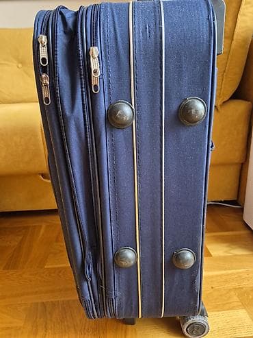 bogner ranac: MOOG M&G putni kofer na točkiće – tamnoplavi, tekstilni - — 2