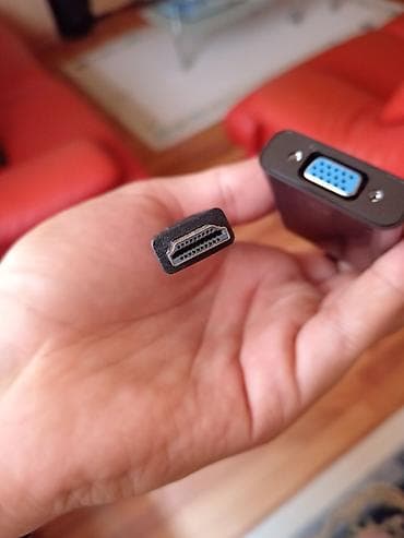 Elektronika: HDMI na VGA adapter (konverter) - Ulaz: HDMI muški konektor - Izlaz — 3