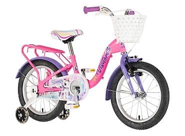 tetris cena: Bicikl kids Visitor Unicorn 16" 9" V-brake kontra 105–125 cm (16") — 1