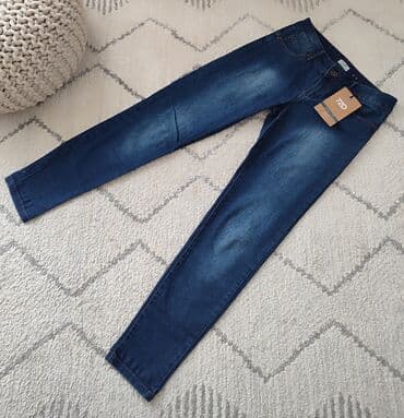 jednobojne pantalone: OVS farmerice Potpuno nove Poluobim pojasa 38 cm Dužina po — 3