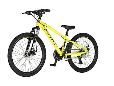 zagor i ciko: Visitor Cascade 24" – junior MTB bicikl, neon žuti Opis: Dečiji — 5