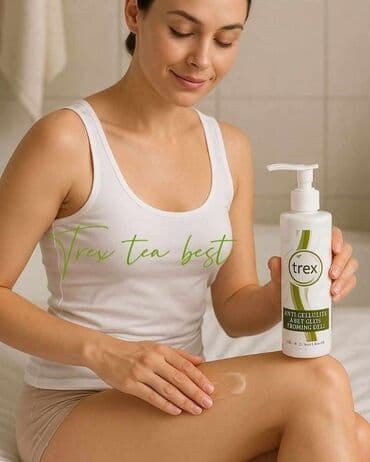 set za puder nokte: Trex Anti Cellulite Aest Gluets krema u bočici sa pumpicom. Krema je — 3