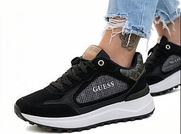 fila ženske patike: GUESS ženske patike – lifestyle/modni model - Boja: dominantno crna — 1