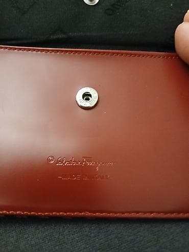 Belts: Salvatore Ferragamo ženski novčanik – Made in Italy - Materijal — 2