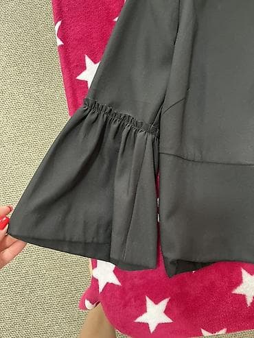srebrne torbice svecane: Ženski sako/jaknica elegantnog kroja, u crnoj boji, brenda Zara Basic — 2