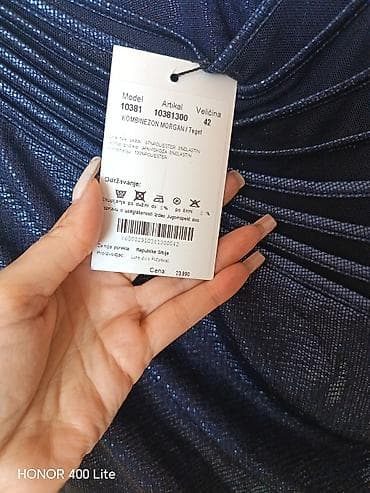 Roll-necks: Kombinezon LUNA – model “Morgan”, teget, veličina 42. Elegantni — 2