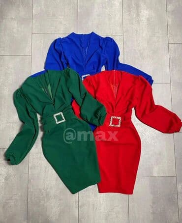 crna haljina zimska: New,,Little dream’’Lady Dress Velicine:S M L XL Boje:Crna Royal Zelena — 2