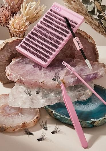 tupe za volumen kose: 40D snopovi veštačkih trepavica – LashBase - Profesionalni snopovi — 1