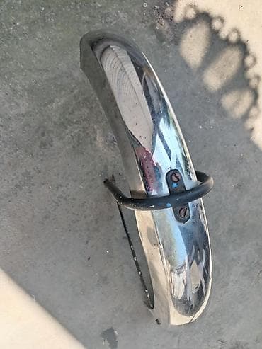 plastike za peda skutere: Zadnji hromirani bl - Materijal: čelik, hromirana spoljašnja strana - — 1