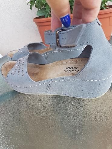 salonke broj 35: Anatomske sandale, jako udobne, malo nosene, broj 41, gaziste 27,5 — 1