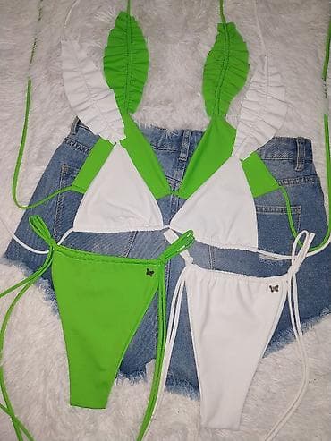 h and m kupaci: Ženski dvodelni kupaći kostim – model sa trouglastim grudnjakom i — 3