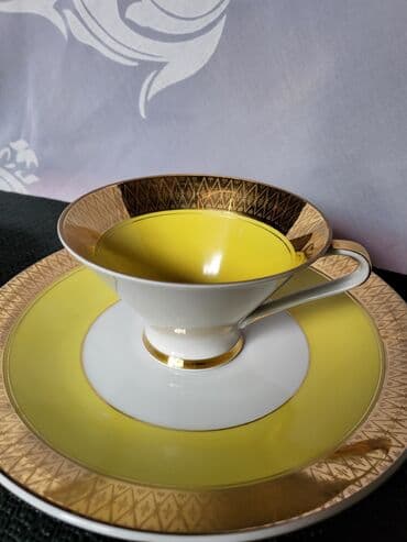 porcelanske solje za caj: Set porcelanski Gehren Istocna Nemacka 60,70te. Set nigde — 7