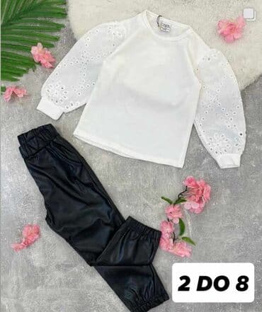 kozne pantalone zenske: Komplet: Košulja, Pantalone — 1
