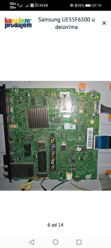 sony playstation 4 slim video game console: Samsung UE55F6500 – delovi Raspoloživi originalni delovi sa TV-a — 7