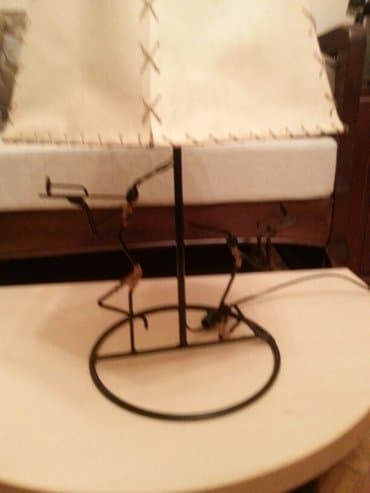 Rasveta: Lampa od kovanog gvozdja 
Made in italy — 1