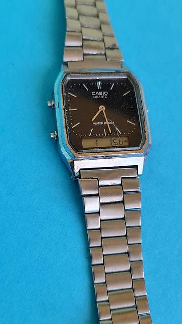 zepter sat: Casio Quartz analogno‑digitalni ručni satovi – set od 2 komada - — 3