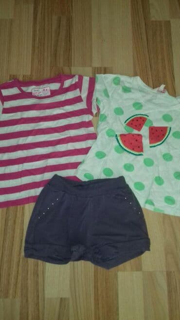 bebe devojcica 3 5 godina: Set: T-shirt, Shorts — 4