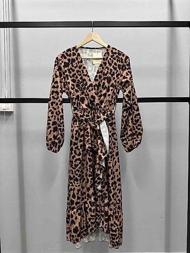 Muška odeća: 💫Haljina na preklop s animal printom (leopard) — 2