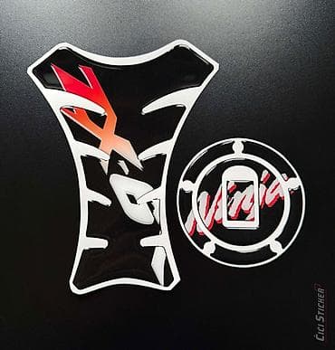 Car Parts: Kawasaki zx6r Tank pad štitnik čepa Protektori komplet- 2764 Komplet — 3