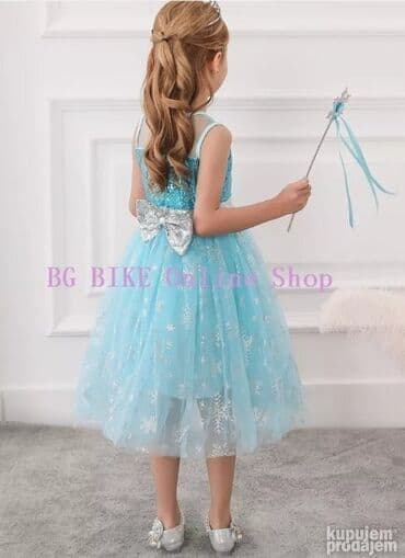 odelo za kupanje za decu: **MODEL N** Prelepa haljinica sa plaštom koji se vezuje oko vrata — 4