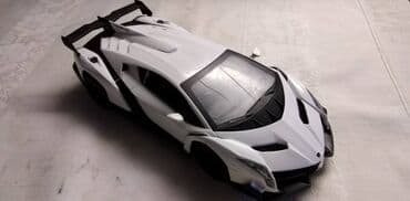 avioni na daljinski: Na daljinski Lamborghini 2,4 GHz. razmera 1:24, tj.20 cm.u auto 3 x 1 — 1