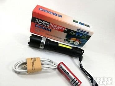 alat za klima uredjaje: Police 2xLED Cree 2800 lumena baterijska lampa 999 dinara Police — 2