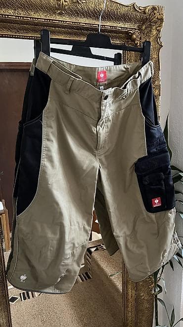 kosulja i kravata: Muške Strauss pantalone tri četvrt dužine, veličina 52. Veoma lepo — 3