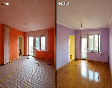 cena postavljanja plocica: Usluge adaptacije i uređenja enterijera i eksterijera – “pre/posle” — 7