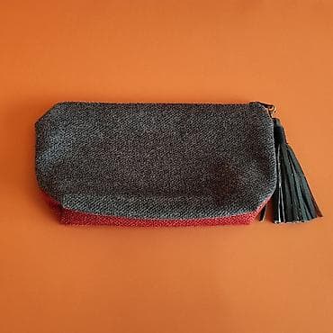 pinko torbe akcija: Ručna torbica/neseser sa resicama - Materijal: mekana tkanina sa — 3