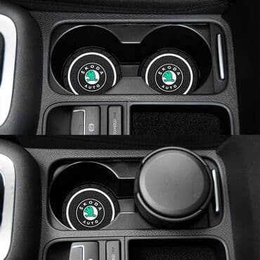 adapter za auto upaljač sa 220v na 12v: Neklizajuća podloga držača za čaše - ŠKODA Neklizajuća podloga držača — 4