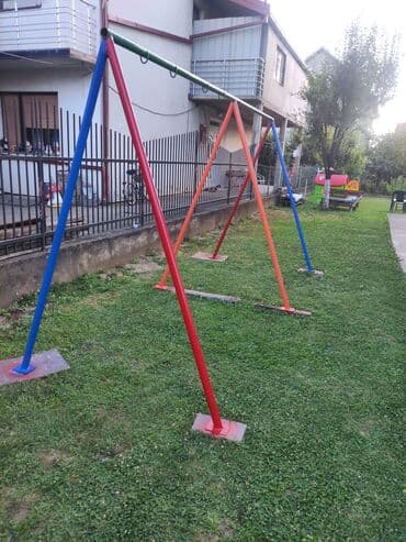 polovne ljuljaske za bebe: Dečija ljuljaška za baštu, bоја - Šareno, Novo, Pokupiti na licu mesta, O trošku kupca — 7