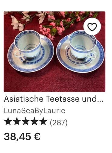 soljice za espresso lavazza: Soljice nove jing dezen pirincani porcelan iz 60,70ih godina — 9