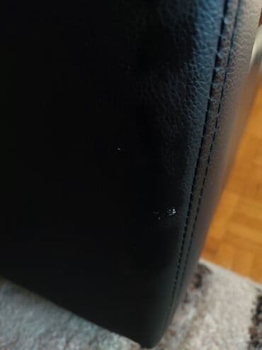 Ostali nameštaj: Fotelja - Veštačka koža, sa kliznim nagibnim mehanizmom i ugrađenim — 5