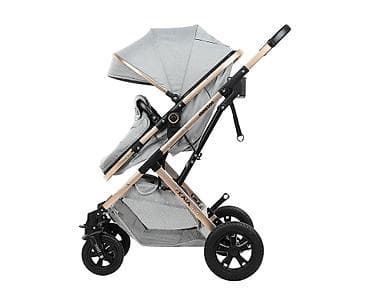 kolica per bebe: Kikka Boo Kaia – 3u1 kombinovana kolica, light grey (SKU: KKB1) - 3u1 — 2