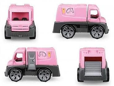 Toy Trucks: LENA Kamion 869909-60 – TRUXX Pink kamion sa figurom i konjem Opis: - — 2