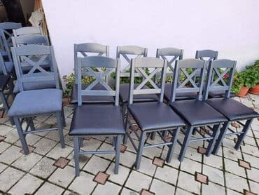 tapacirane stolice: Stolica X tapacirana 32e komad — 1