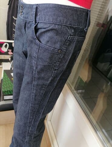 pantalone od vestacke koze: Farmerice kao nove Vel 42(XL) SUPER MODEL I KVALITET UVOZ TURSKA — 5