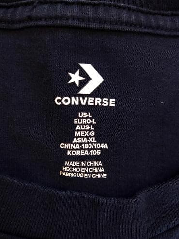 converse kragujevac: Converse muška pamučna majica vel. L Kvalitetna besprekorna — 4