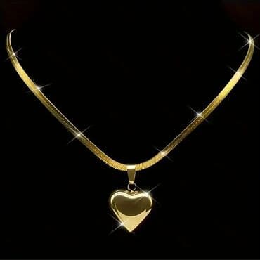 argento felice nakit: Ogrlica sa priveskom, Materijal: Hirurški čelik — 14
