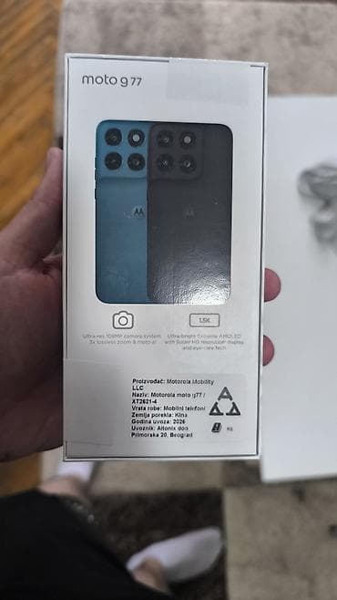 Motorola moto g77 (XT2621-4) – Neotpakovan Ključne karakteristike: -