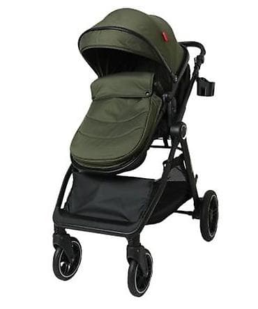 Kolica za bebe: KOLICA X1 GREEN 2U1 SA AUTOSEDIŠTEM I-SIZE – Nou Nou (Šifra proizvoda — 3