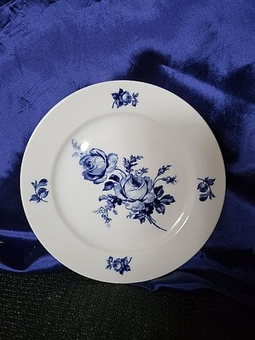 set cajeva: Deseetni bohemija porcelan tanjiri iz 90ih.god. Desertni bohemijini — 10