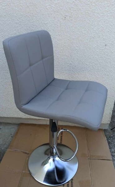 barske stolice uradi sam: ﻿Potpuno nove barske stolice. Moderan dizajn, stabilno postolje! Siva — 7