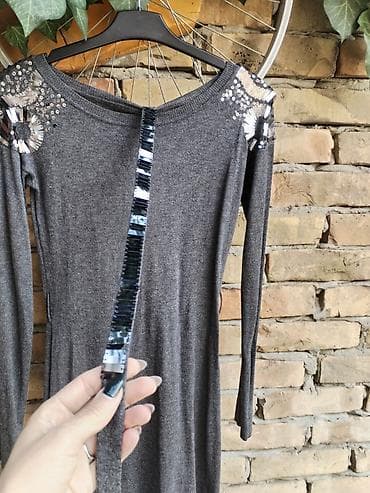 mona teget torba: Trikotazna haljina S, m Super ocuvana Duzina 80 Pazuh po 41 tegli do — 5