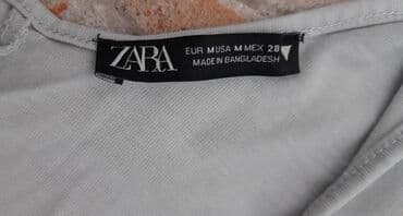 zenski komplet hlace i sako: Zara, M (EU 38), Jednobojni, bоја - Siva — 3