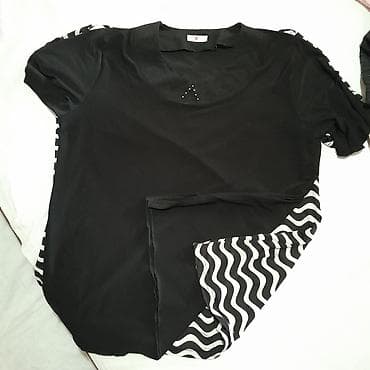 Women's T-shirts and tops: Ženska majica sa kratkim rukavima – dvostrana i suknja xl/xxl - Dve — 1