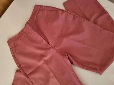 leopard pantalone: M (EU 38), High rise, Straight — 2